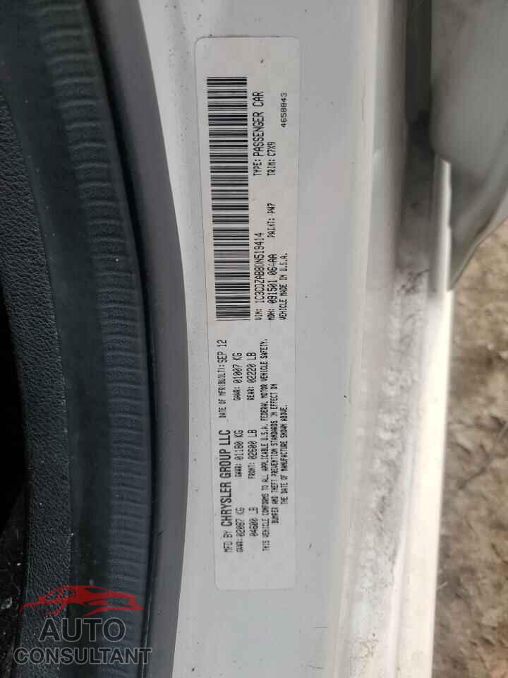 DODGE AVENGER 2013 - 1C3CDZAB8DN519414