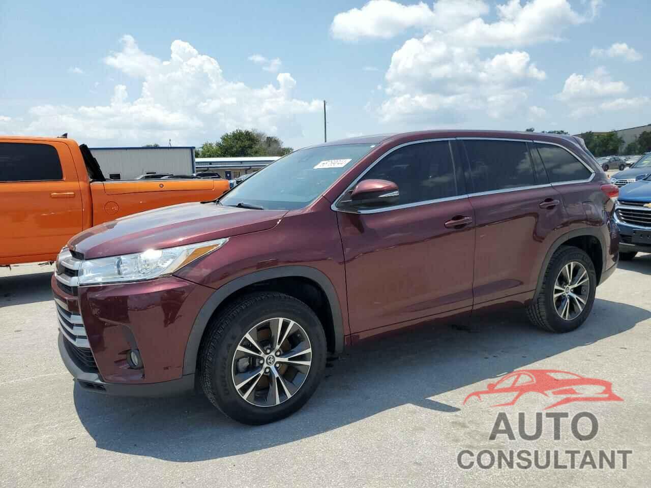 TOYOTA HIGHLANDER 2018 - 5TDZZRFH1JS277754