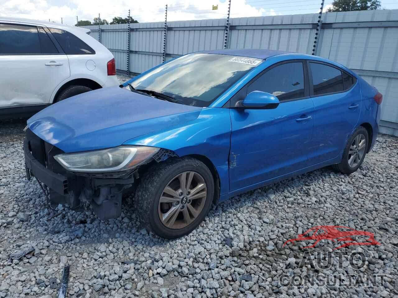 HYUNDAI ELANTRA 2017 - KMHD84LF9HU226846