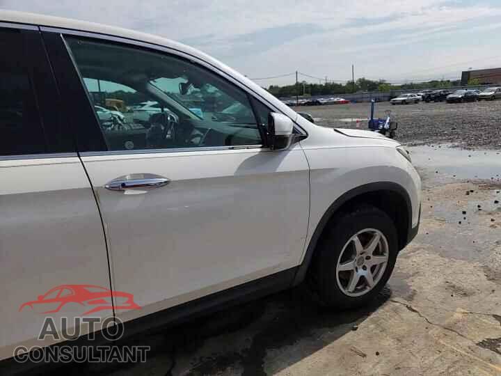 HONDA RIDGELINE 2019 - 5FPYK3F76KB029596
