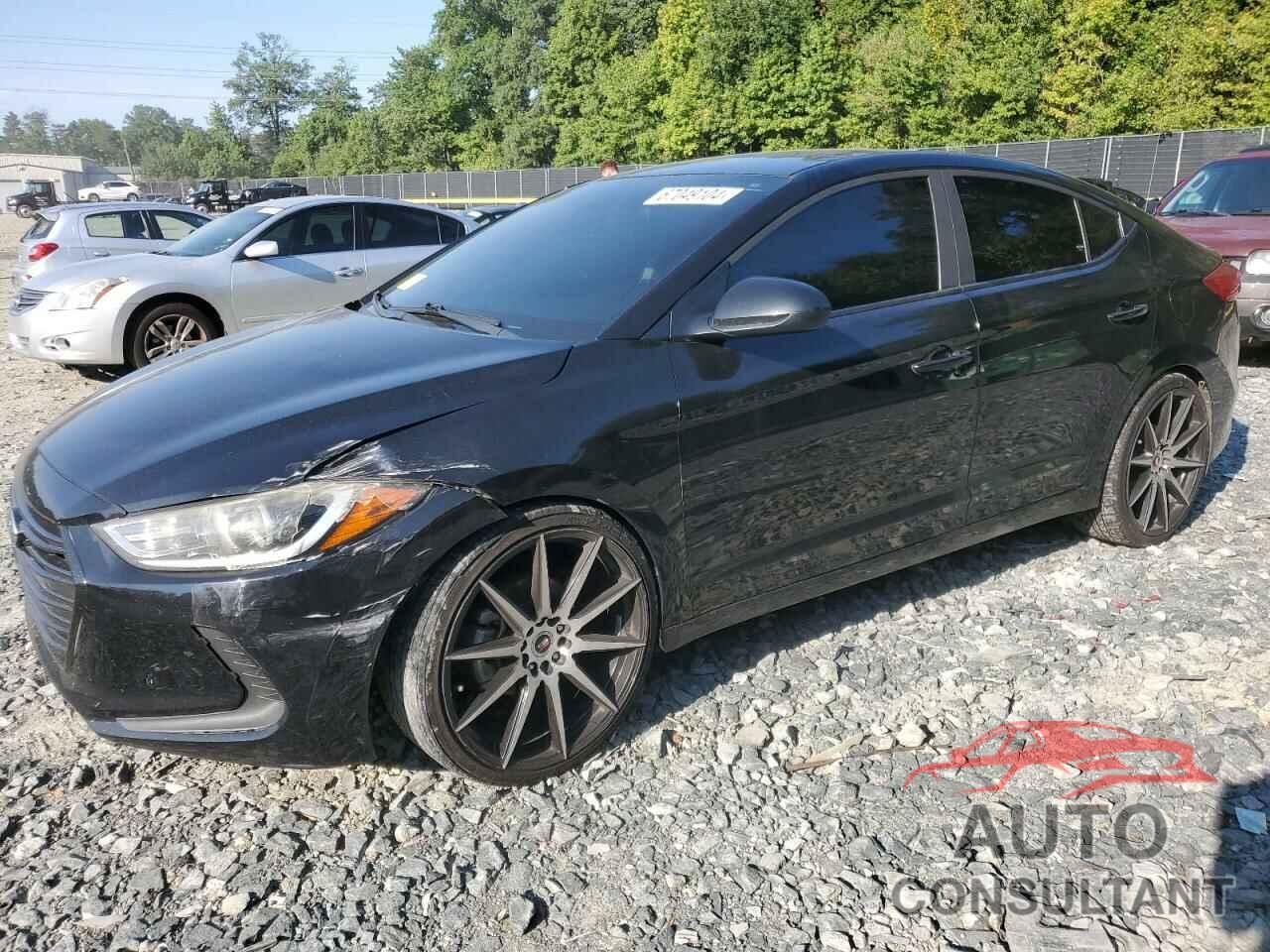 HYUNDAI ELANTRA 2018 - KMHD84LF8JU493448