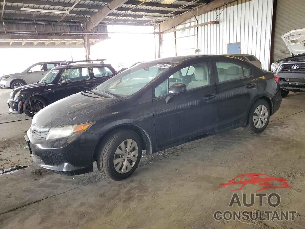 HONDA CIVIC 2012 - 19XFB2F51CE308731