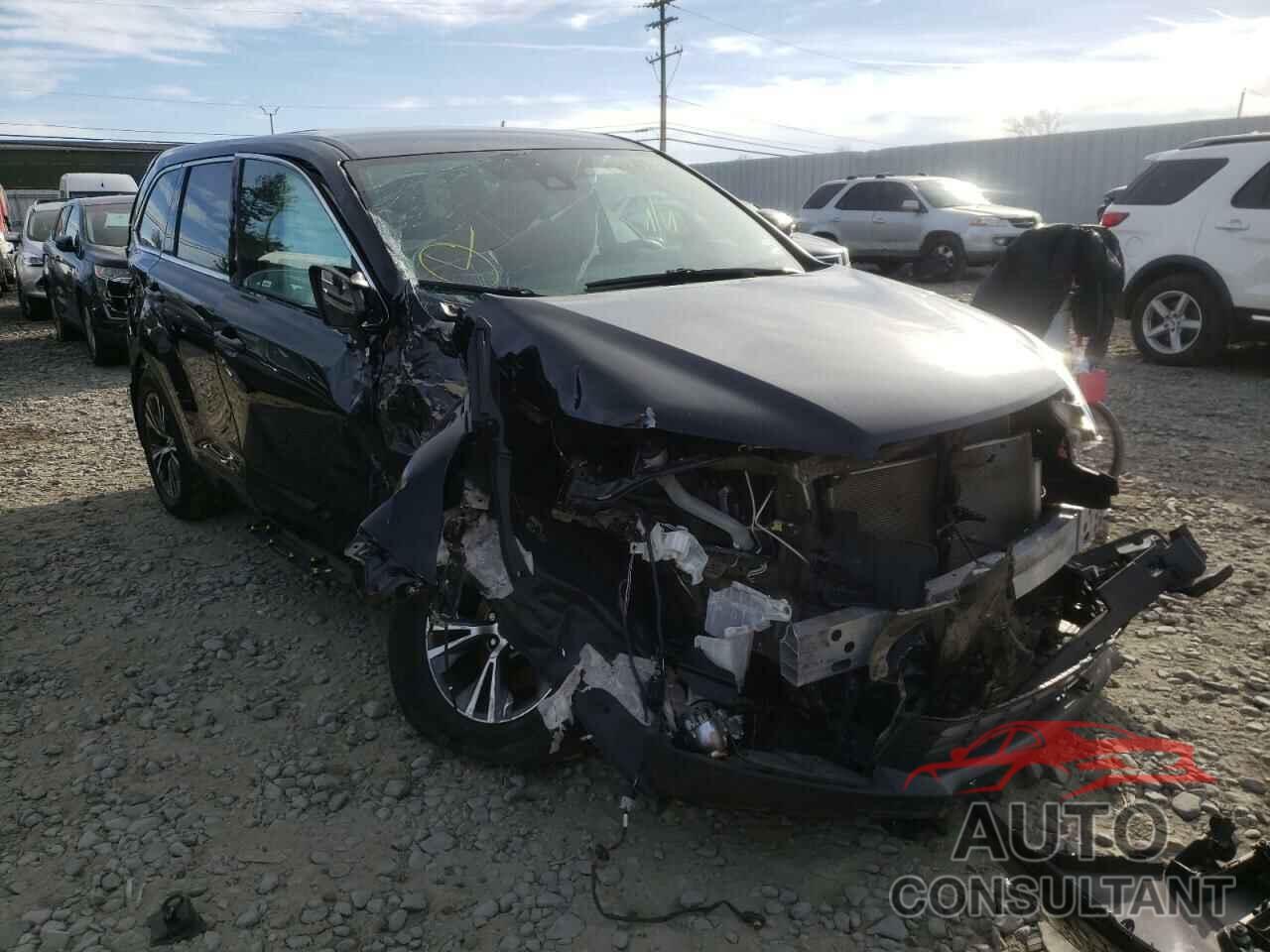TOYOTA HIGHLANDER 2018 - 5TDBZRFHXJS809973