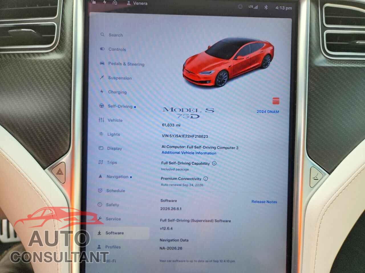 TESLA MODEL S 2017 - 5YJSA1E22HF218623