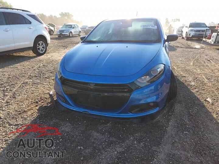 DODGE DART 2015 - 1C3CDFBBXFD278302