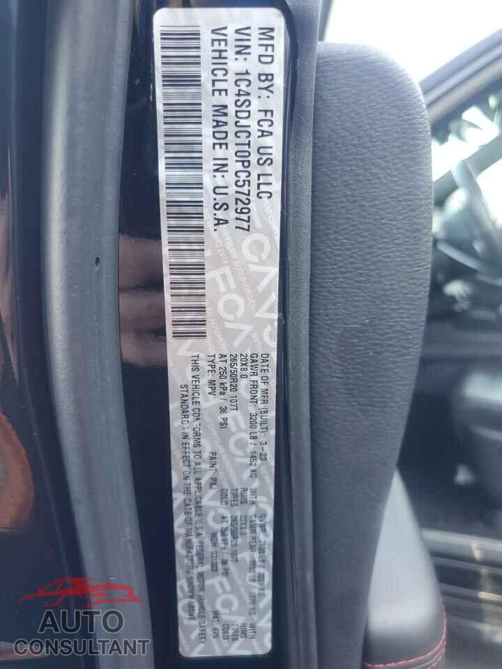 DODGE DURANGO 2023 - 1C4SDJCT0PC572977
