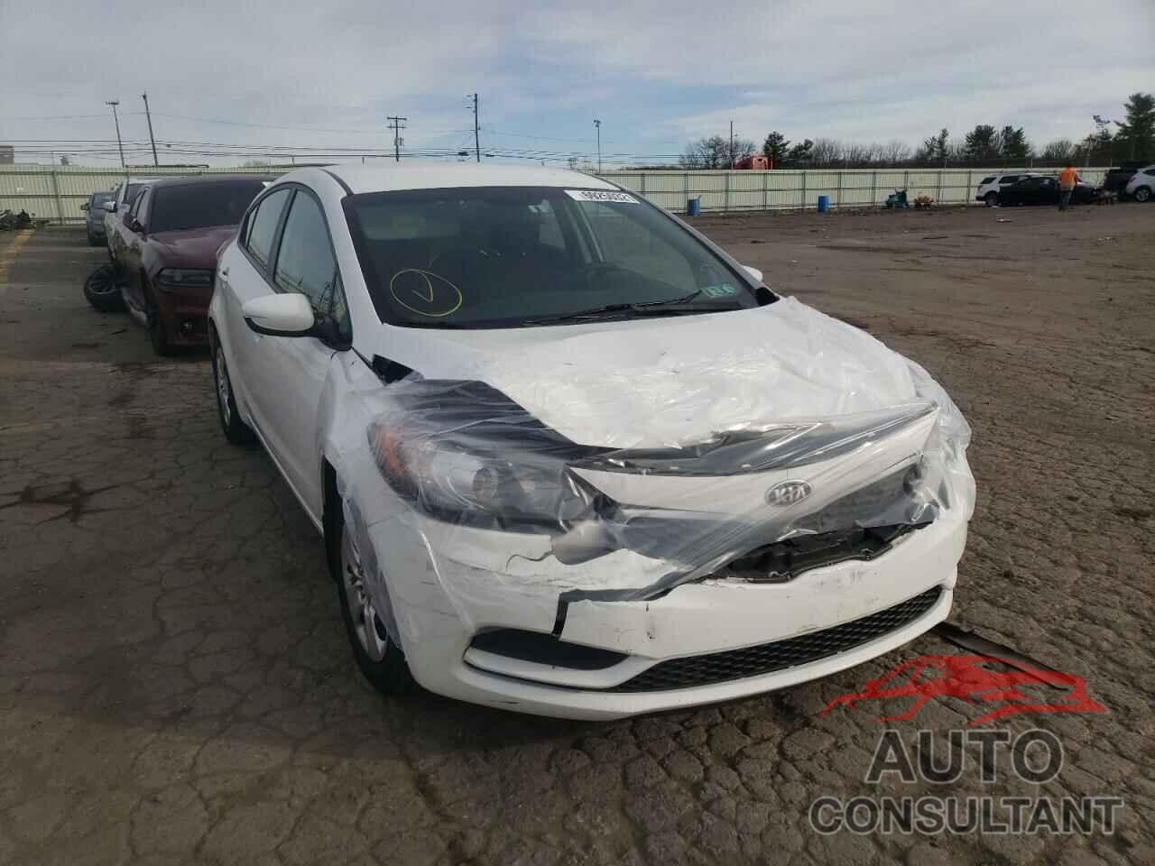 KIA FORTE 2016 - KNAFK4A68G5619583