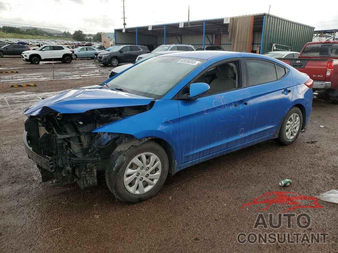 HYUNDAI ELANTRA 2017 - KMHD74LF2HU082740