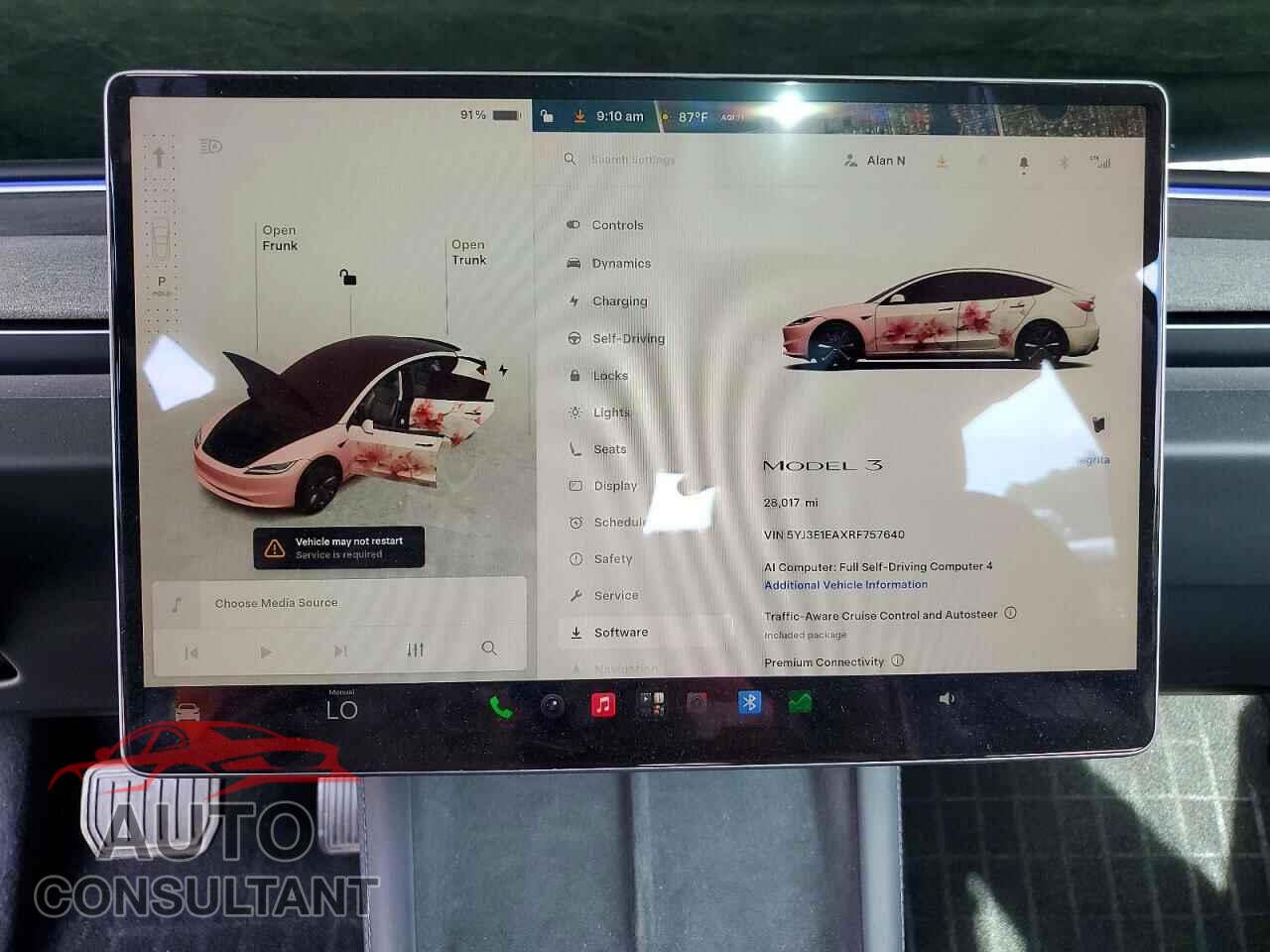 TESLA MODEL 3 2024 - 5YJ3E1EAXRF757640