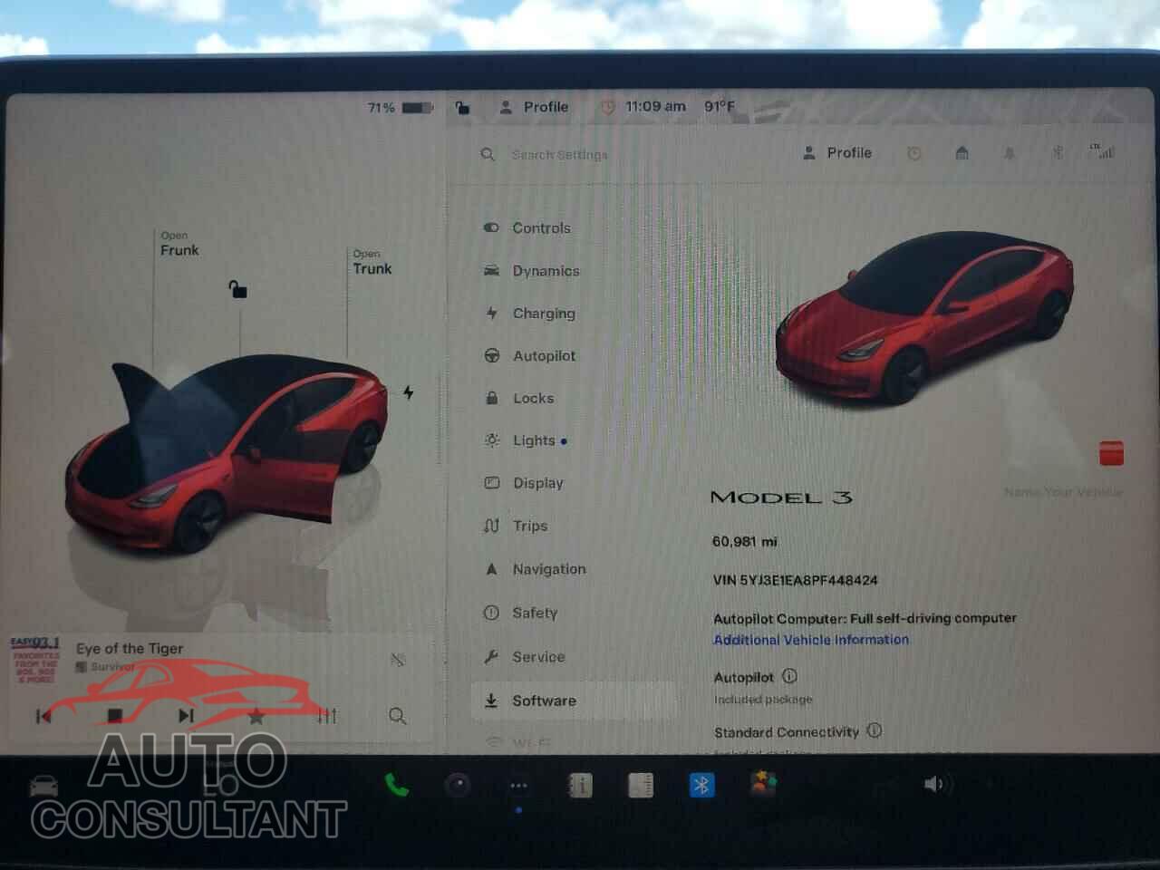 TESLA MODEL 3 2023 - 5YJ3E1EA8PF448424