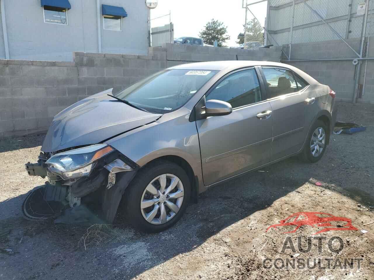 TOYOTA COROLLA 2016 - 5YFBURHE2GP390245