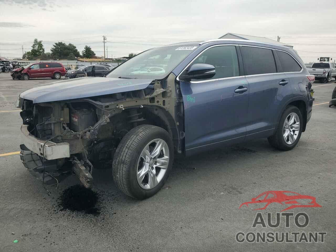 TOYOTA HIGHLANDER 2015 - 5TDDKRFH6FS091858