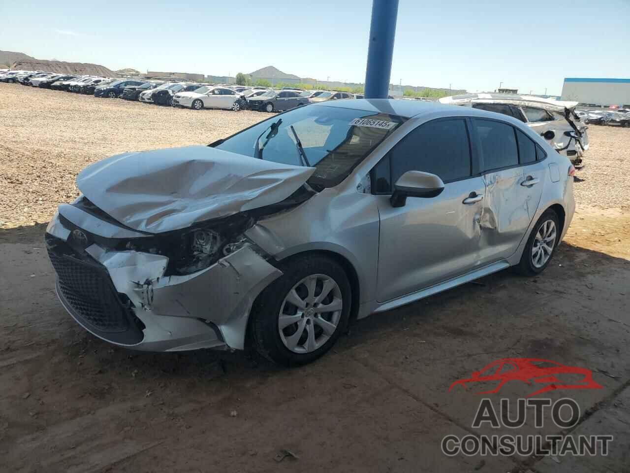 TOYOTA COROLLA 2021 - JTDEPMAE6MJ186128