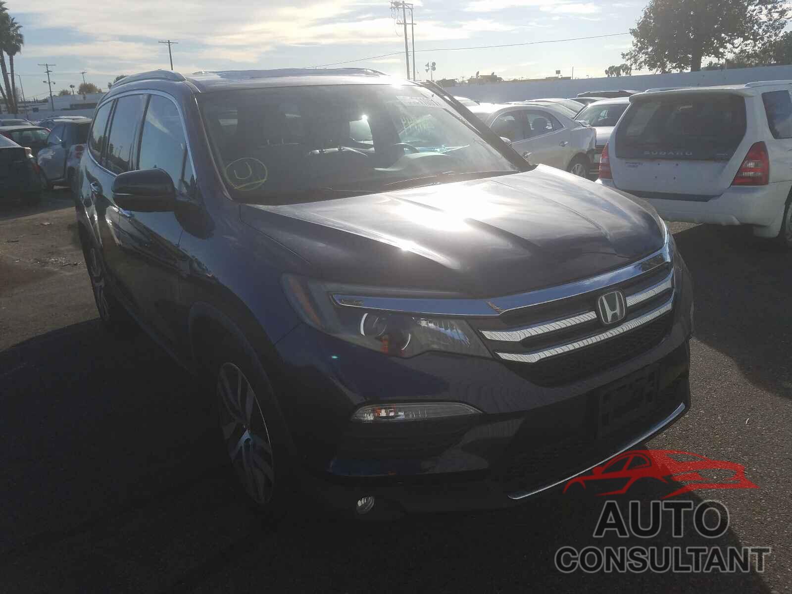 HONDA PILOT 2016 - 5FNYF6H09GB048987