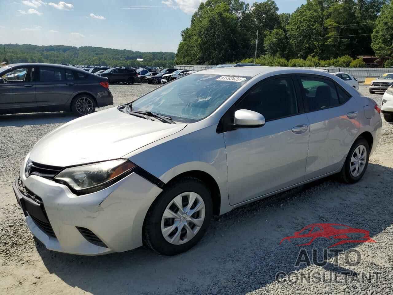 TOYOTA COROLLA 2015 - 2T1BURHE3FC476680