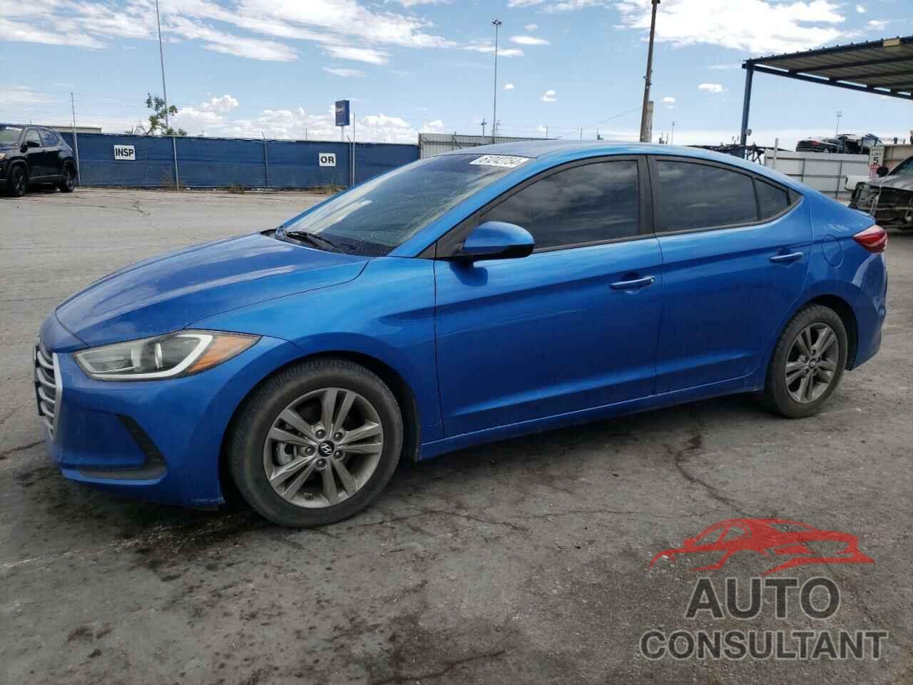 HYUNDAI ELANTRA 2017 - KMHD84LF4HU159654