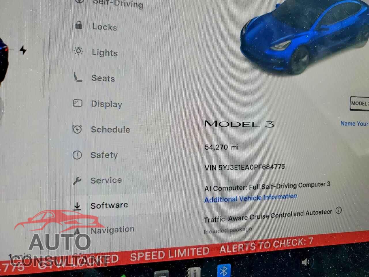 TESLA MODEL 3 2023 - 5YJ3E1EA0PF684775