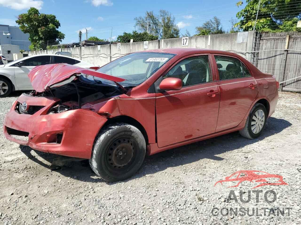 TOYOTA COROLLA 2010 - 1NXBU4EE1AZ384028