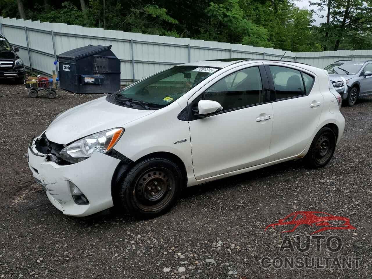 TOYOTA PRIUS 2012 - JTDKDTB37C1001585