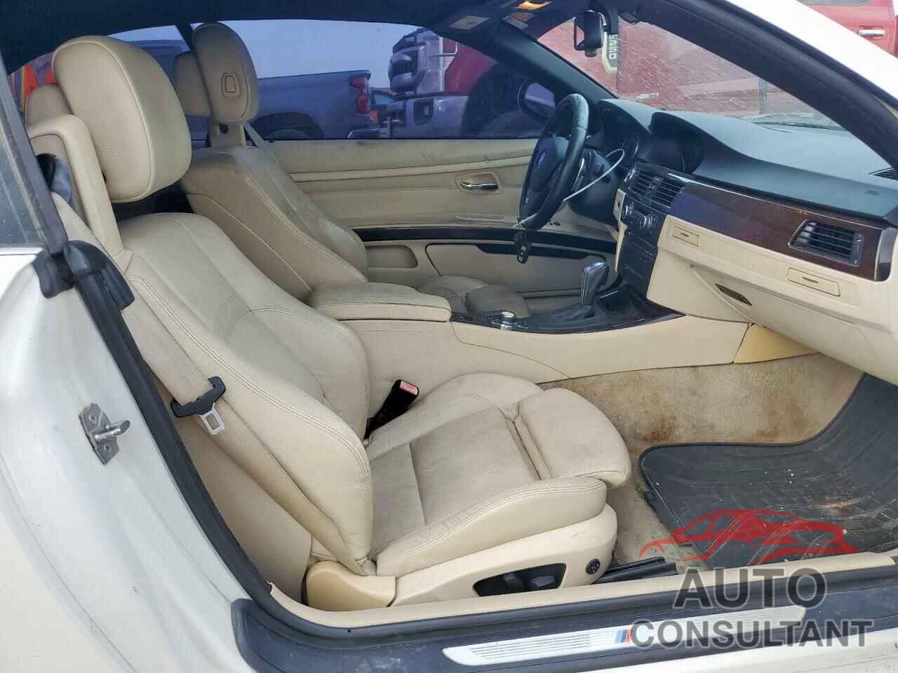 BMW 3 SERIES 2012 - WBADW3C50CE822438