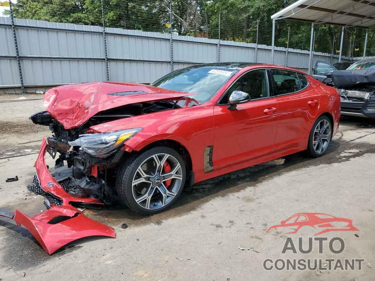 KIA STINGER 2018 - KNAE45LC8J6033143