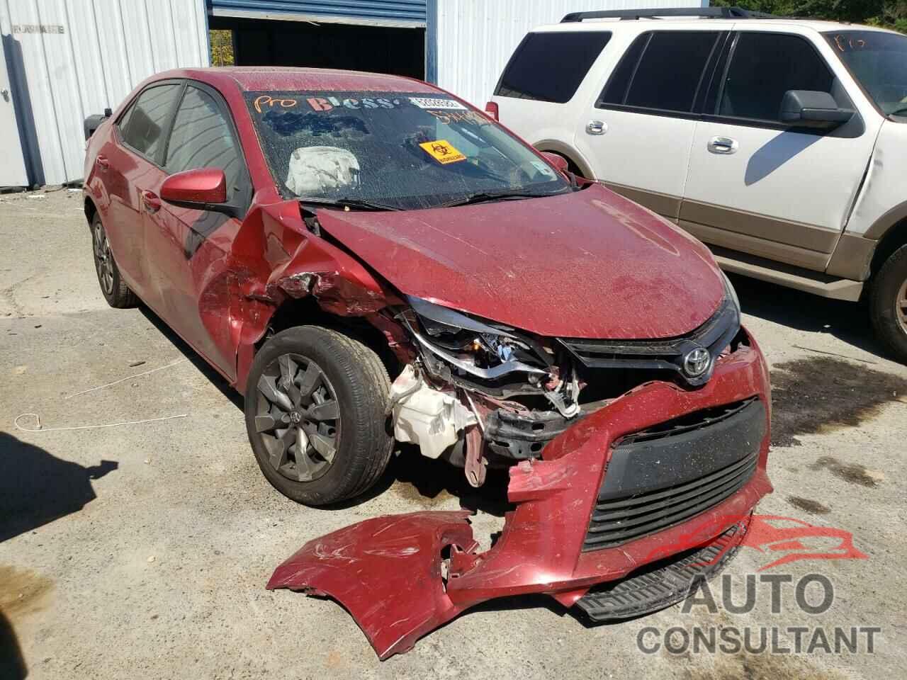 TOYOTA COROLLA 2016 - 5YFBURHE5GP534922