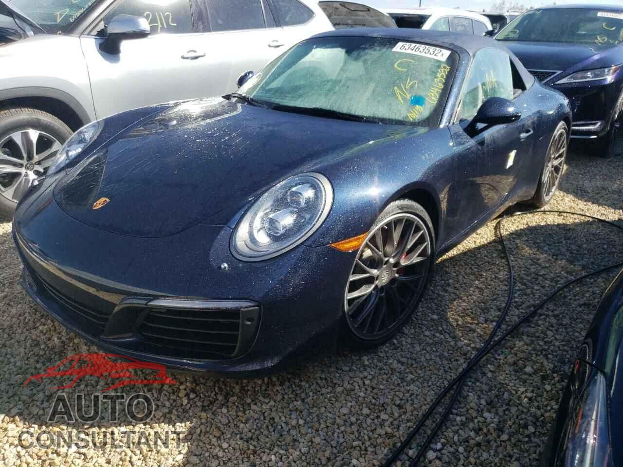 PORSCHE 911 2017 - WP0CB2A90HS155356