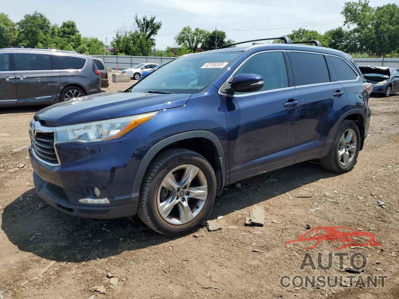 TOYOTA HIGHLANDER 2016 - 5TDDKRFH4GS241886