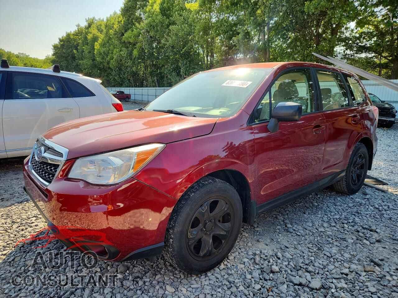 SUBARU FORESTER 2014 - JF2SJAAC1EH537264