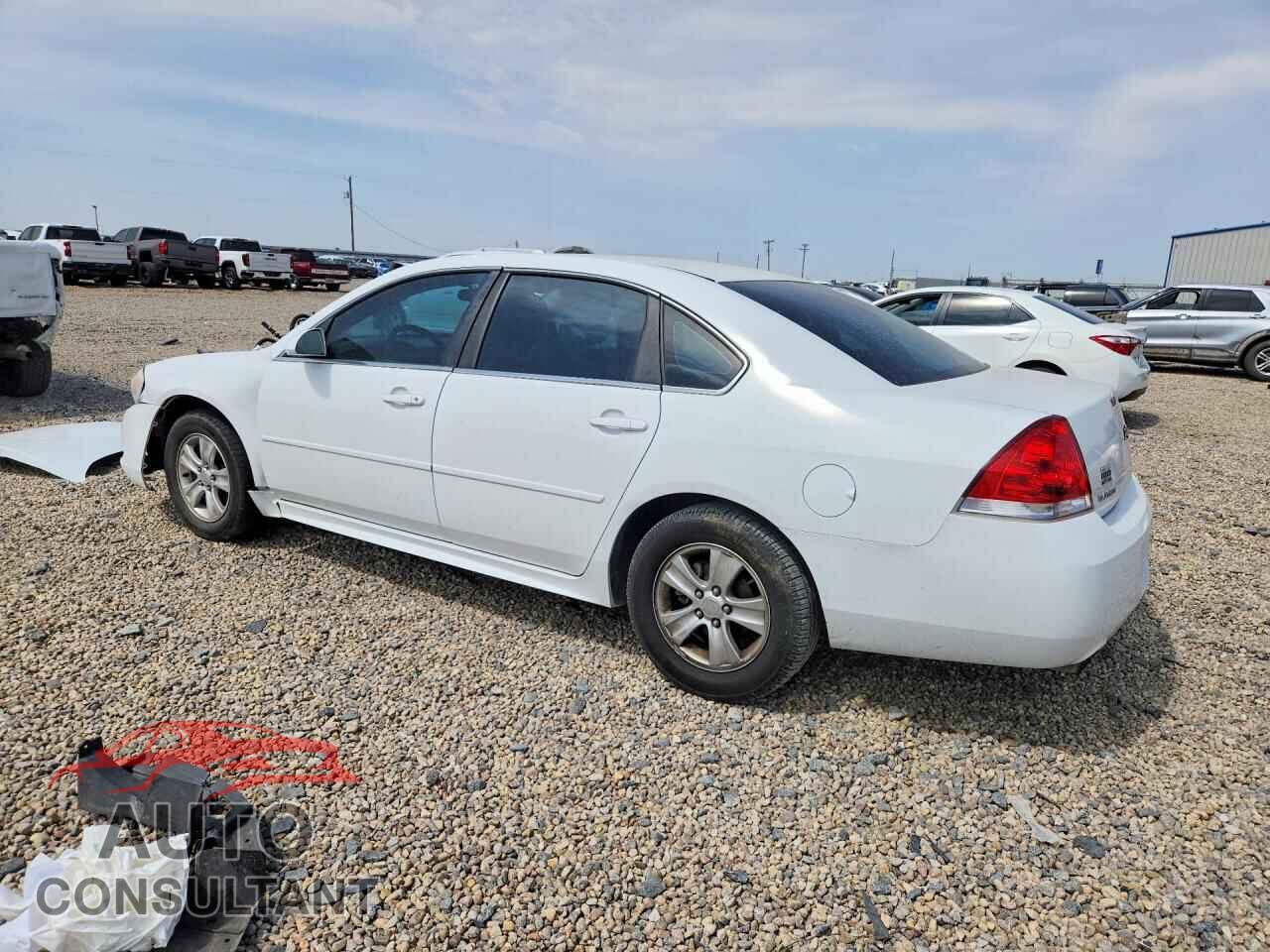 CHEVROLET IMPALA 2012 - 2G1WF5E32C1262564