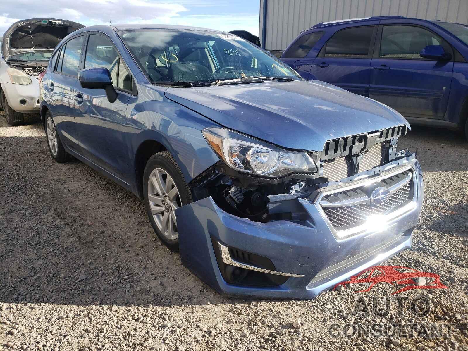 SUBARU IMPREZA 2016 - JF1GPAB61G8237163