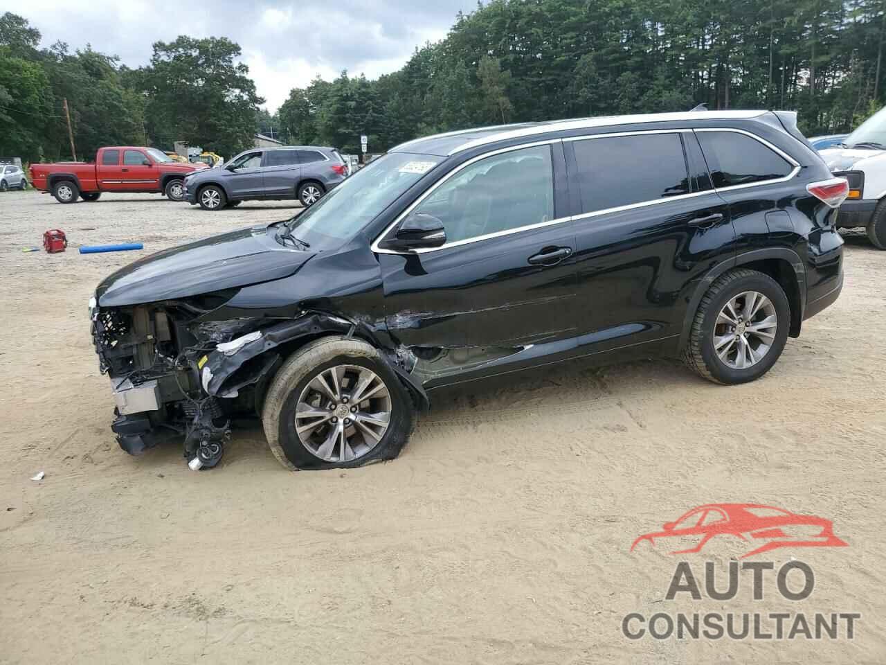 TOYOTA HIGHLANDER 2015 - 5TDJKRFH2FS106357
