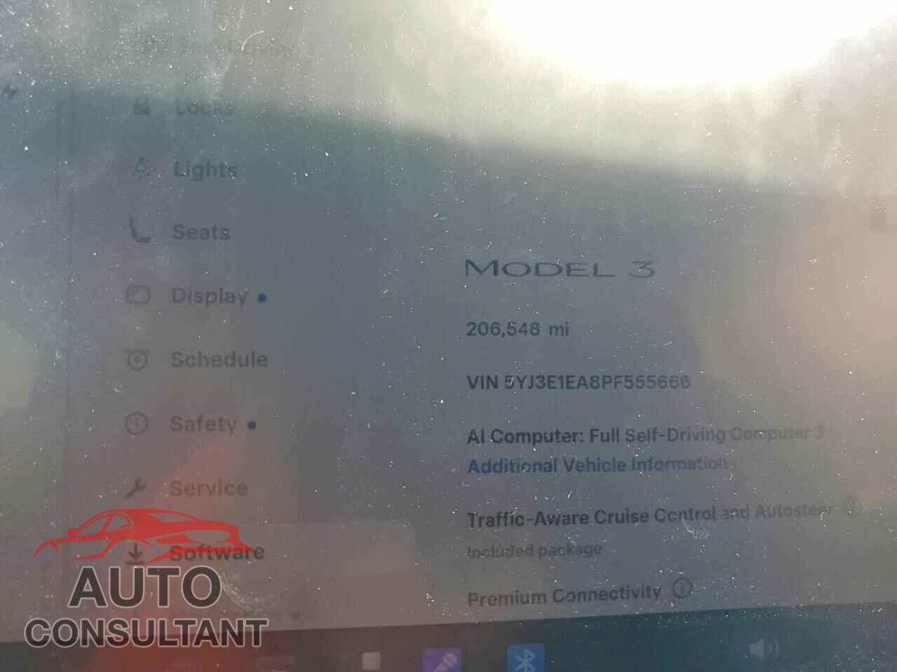 TESLA MODEL 3 2023 - 5YJ3E1EA8PF555666