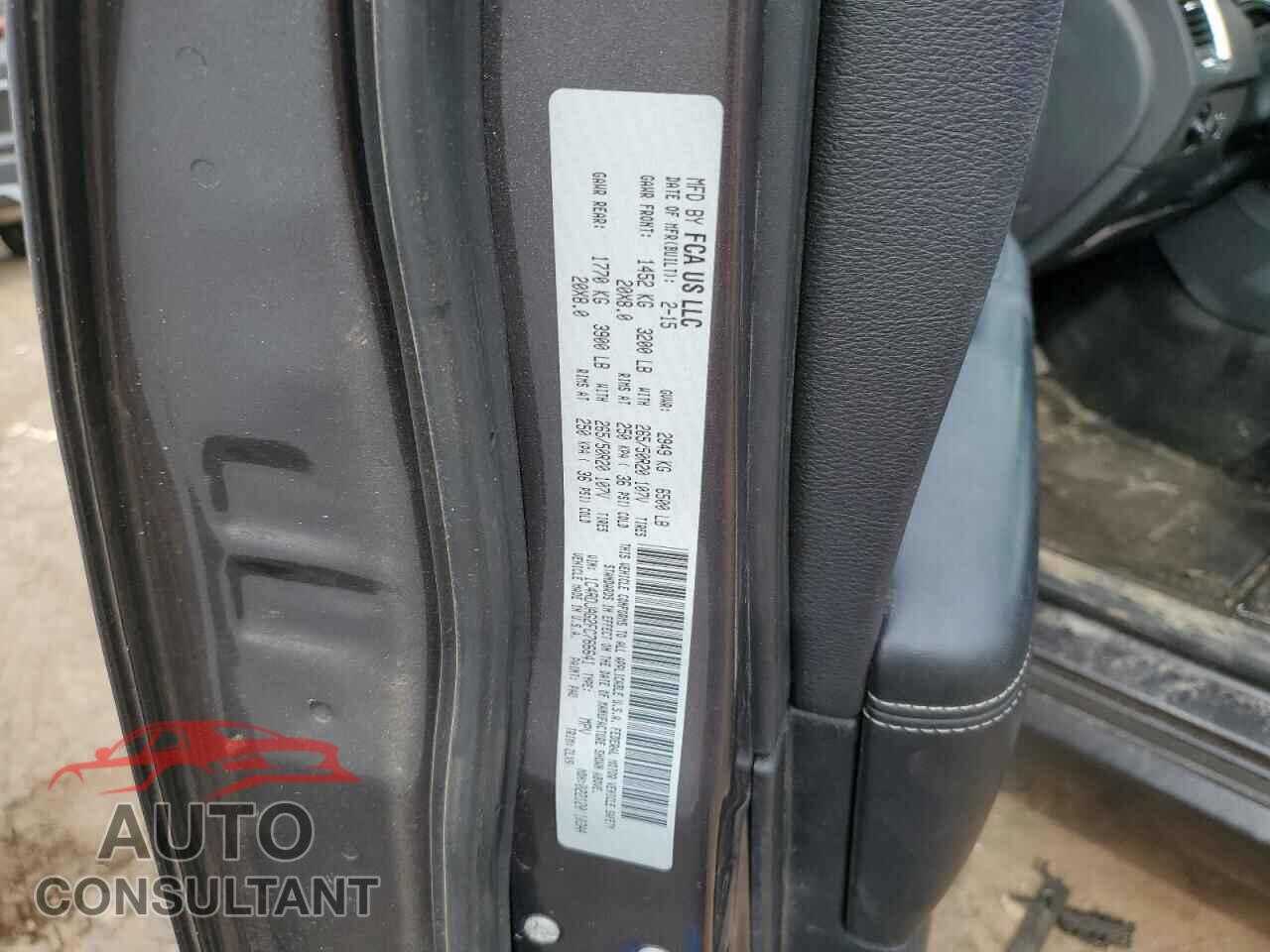 DODGE DURANGO 2015 - 1C4RDJAG2FC766641