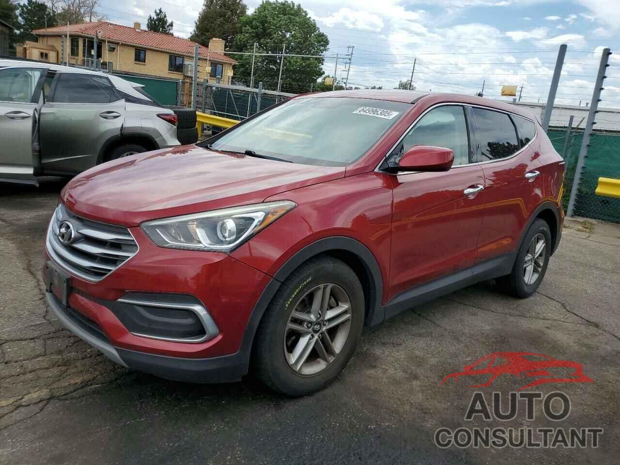 HYUNDAI SANTA FE 2018 - 5XYZTDLB9JG552112