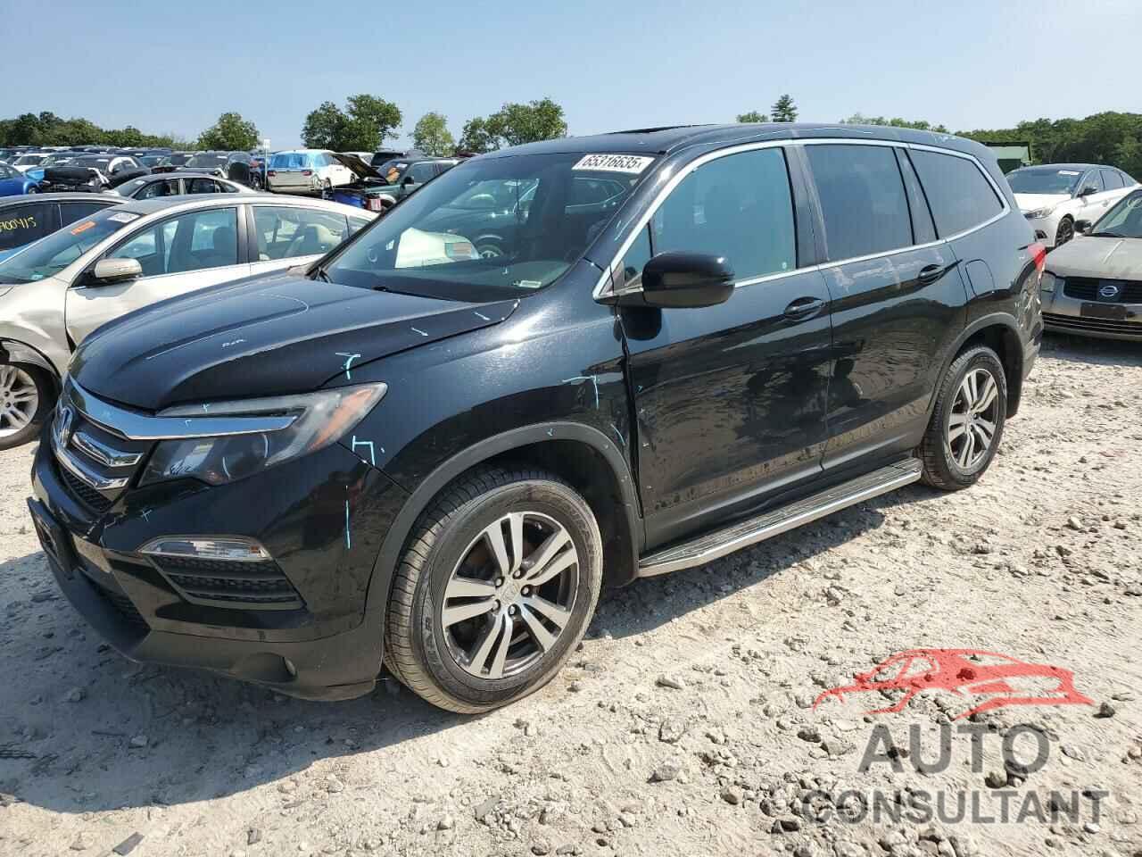 HONDA PILOT 2016 - 5FNYF6H72GB092388