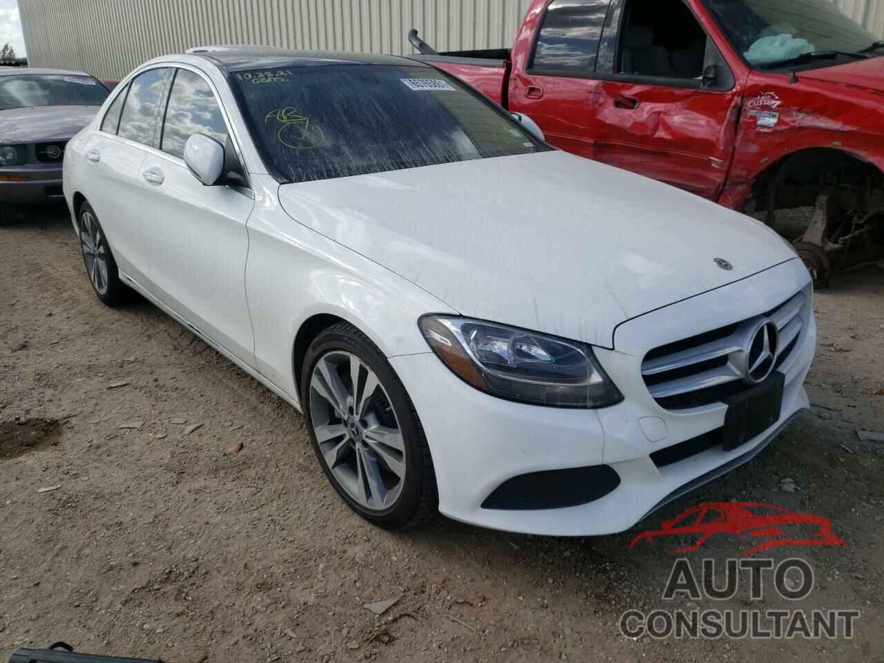 MERCEDES-BENZ C-CLASS 2018 - WDDWF4JB8JR345747