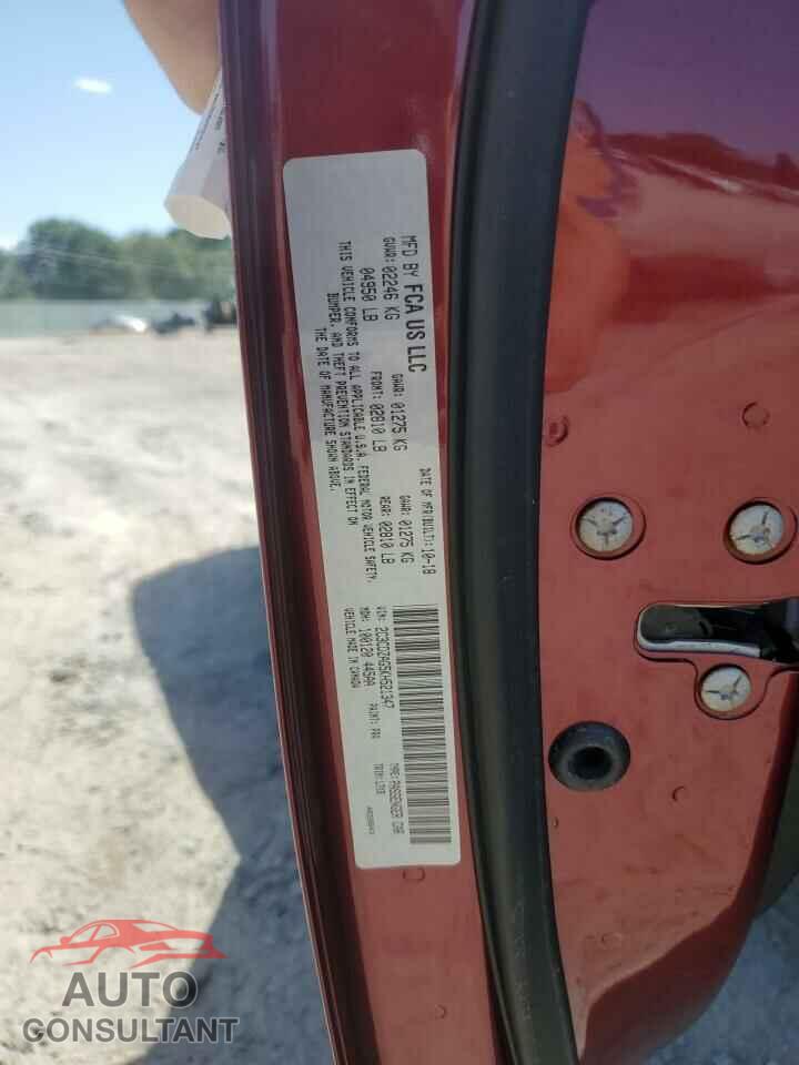 DODGE CHALLENGER 2019 - 2C3CDZAG5KH521347