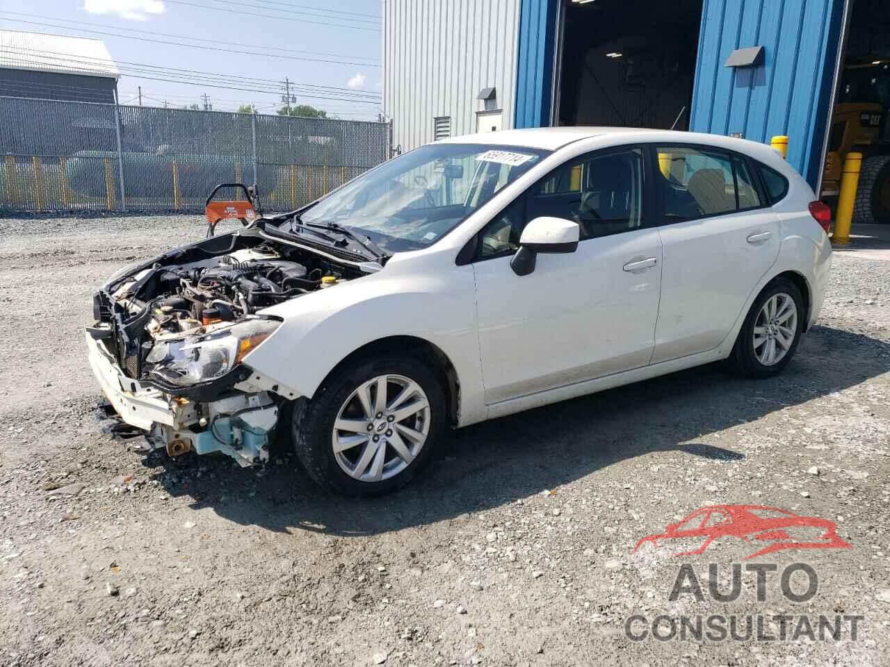 SUBARU IMPREZA 2016 - JF1GPAB60G8257954