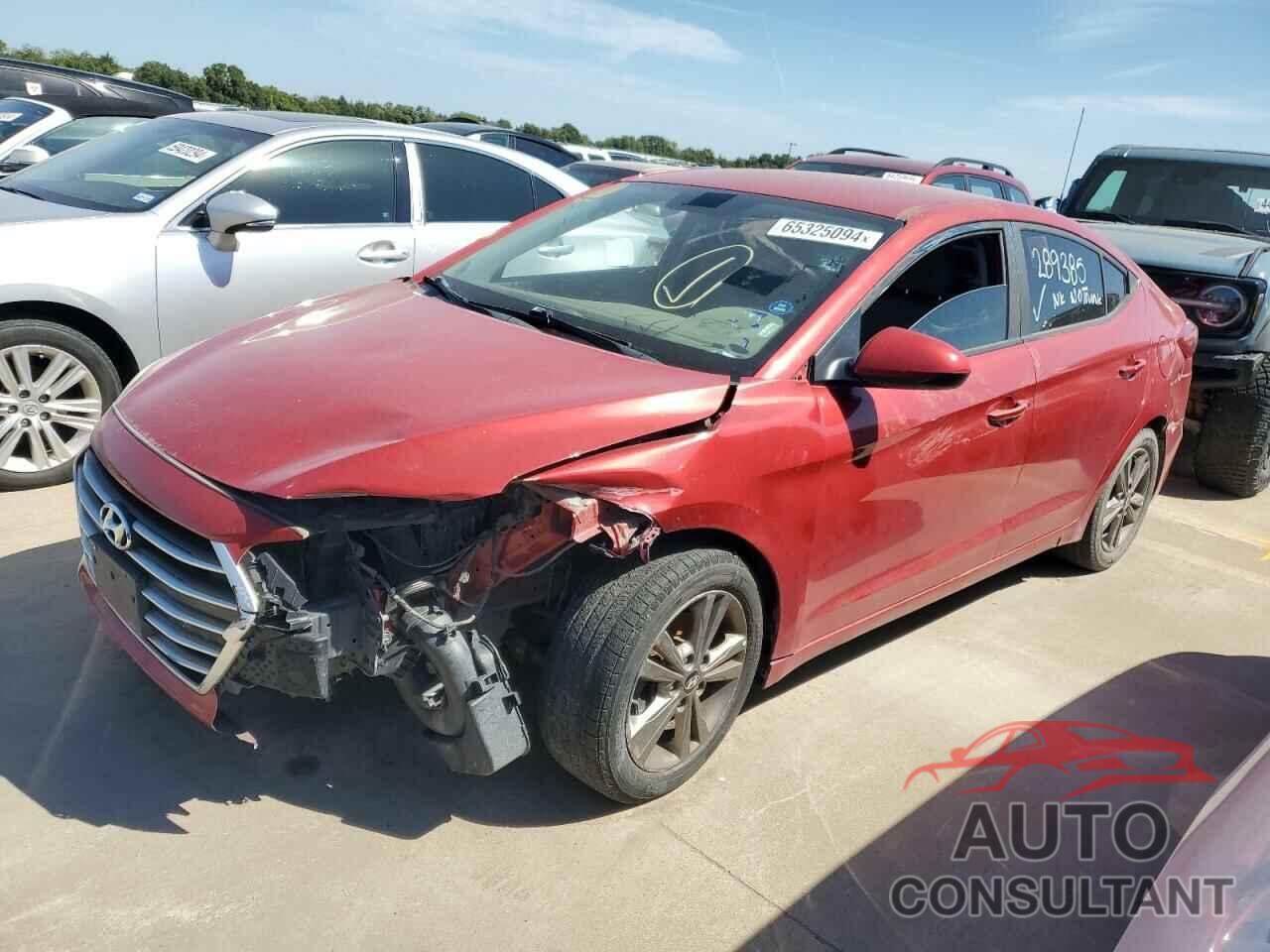 HYUNDAI ELANTRA 2018 - 5NPD84LF0JH289385