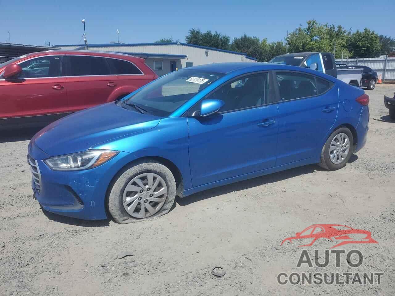 HYUNDAI ELANTRA 2017 - KMHD74LF6HU122995