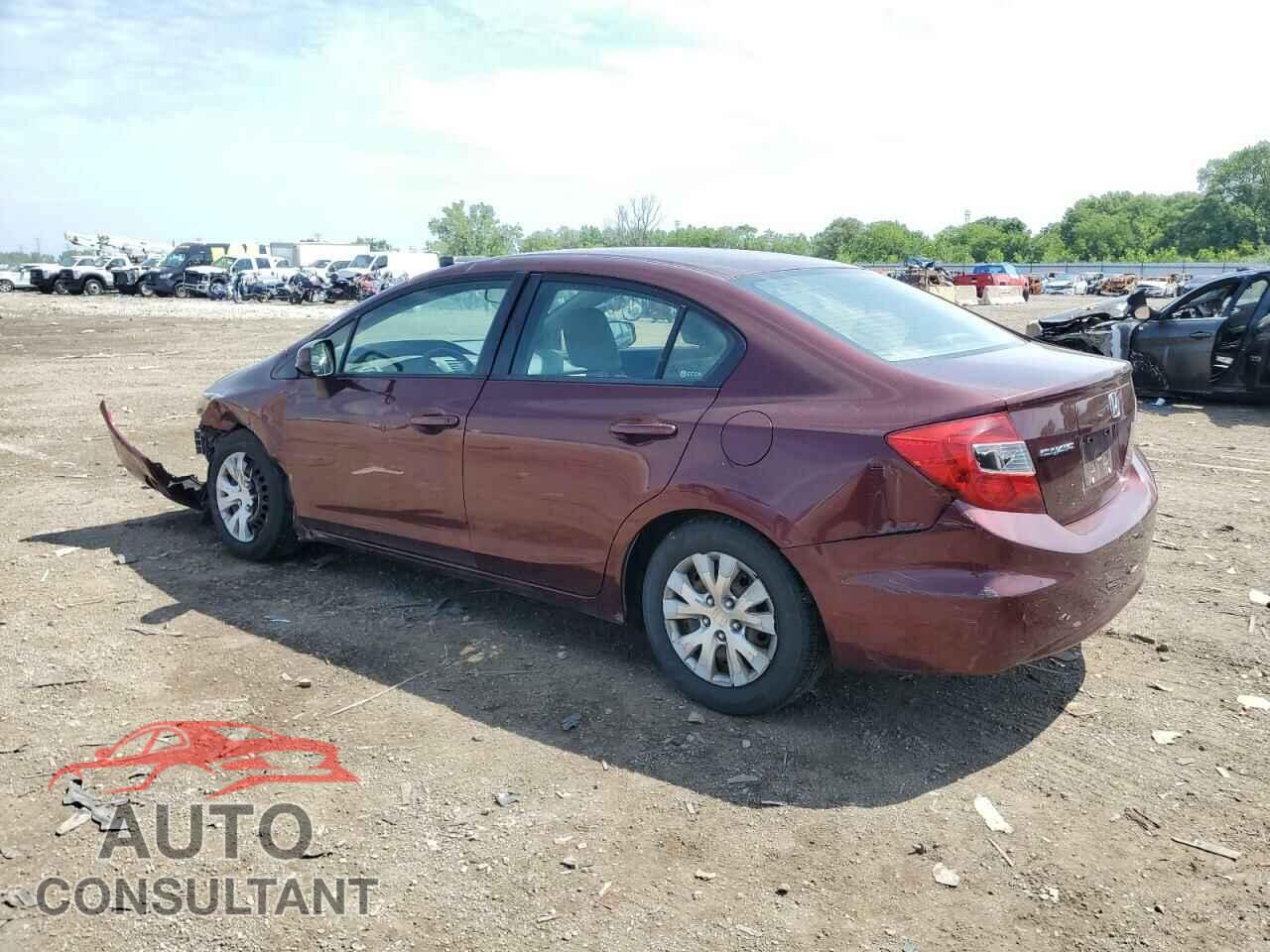 HONDA CIVIC 2012 - 19XFB2F57CE378640