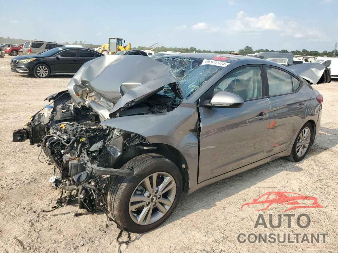 HYUNDAI ELANTRA 2018 - KMHD84LF7JU527640