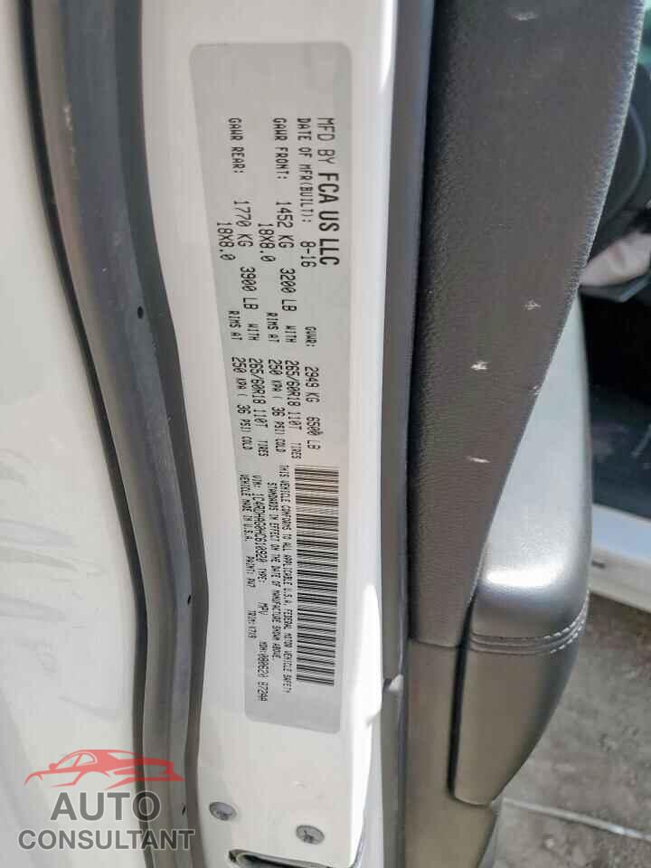 DODGE DURANGO 2017 - 1C4RDHAG0HC610920