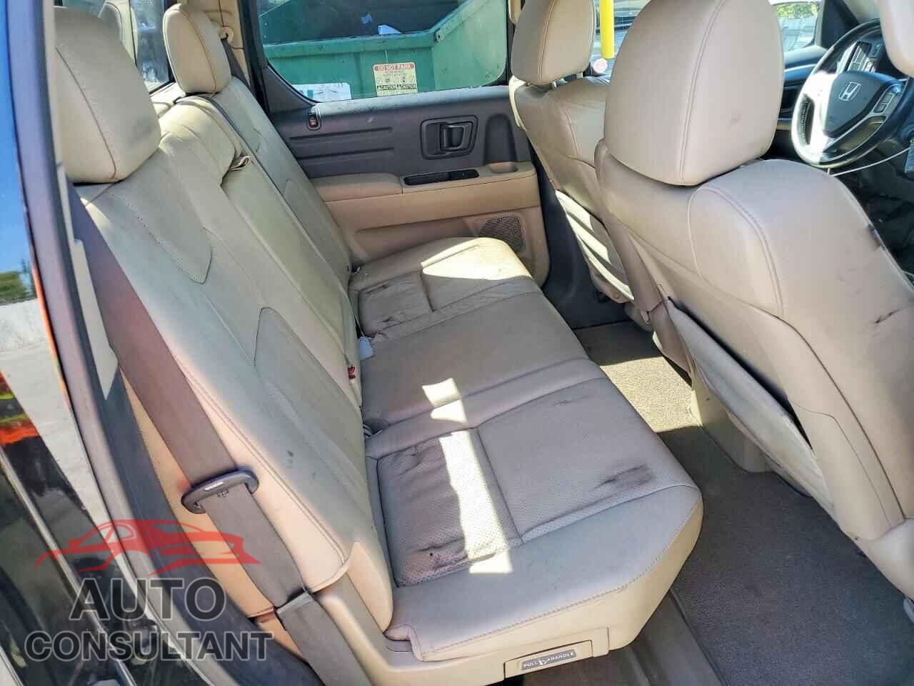 HONDA RIDGELINE 2011 - 5FPYK1F57BB501193