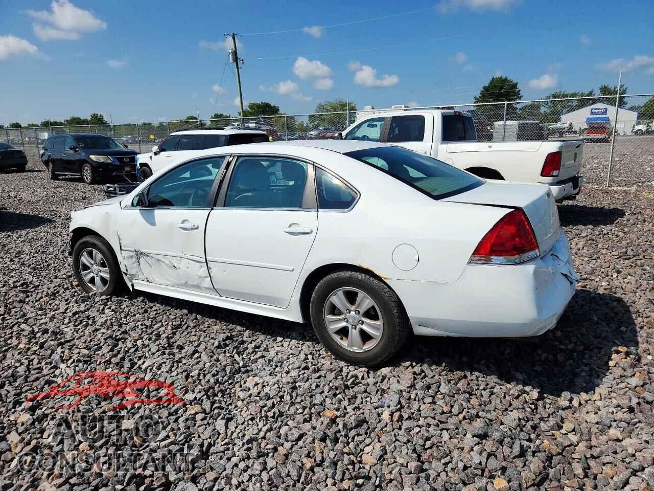 CHEVROLET IMPALA 2012 - 2G1WF5E30C1295787