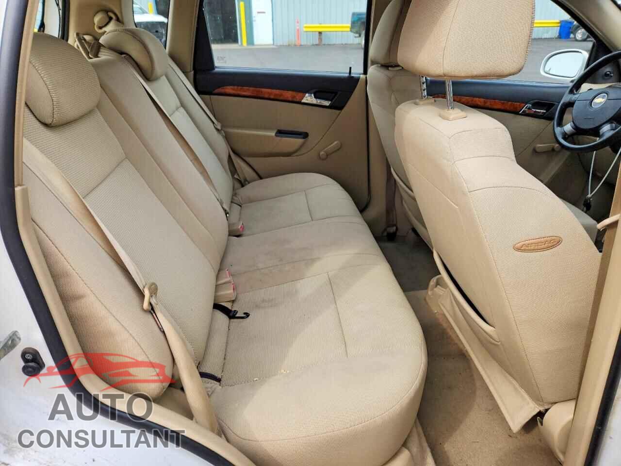 CHEVROLET AVEO 2009 - KL1TD66E09B334965