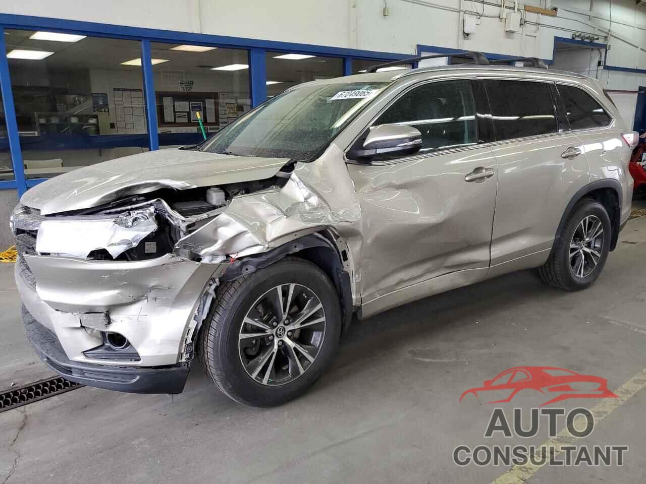 TOYOTA HIGHLANDER 2016 - 5TDJKRFH9GS346278