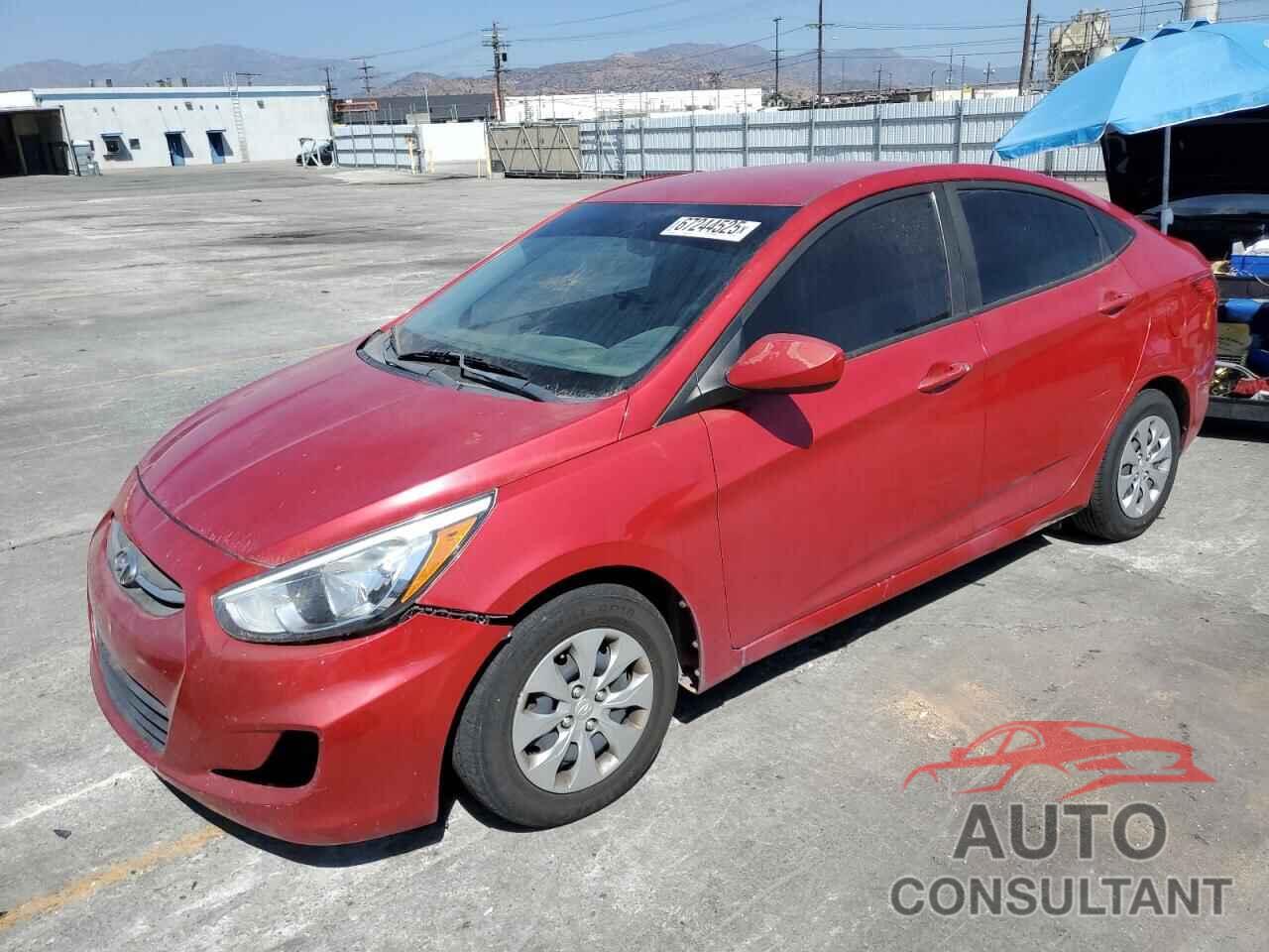 HYUNDAI ACCENT 2017 - KMHCT4AE8HU292468