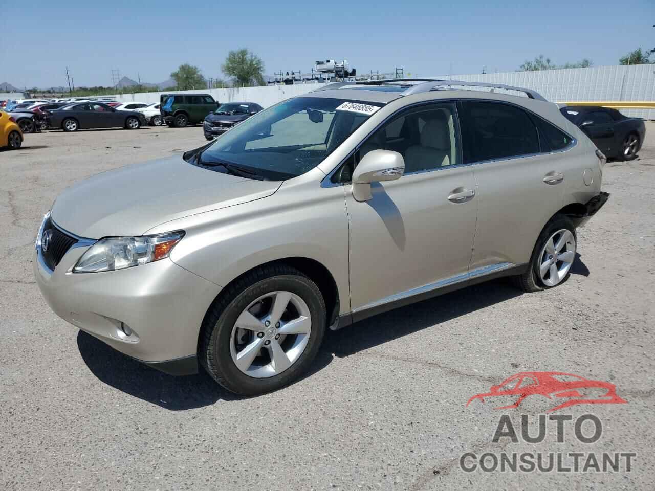 LEXUS RX350 2012 - JTJZK1BA0C2413149